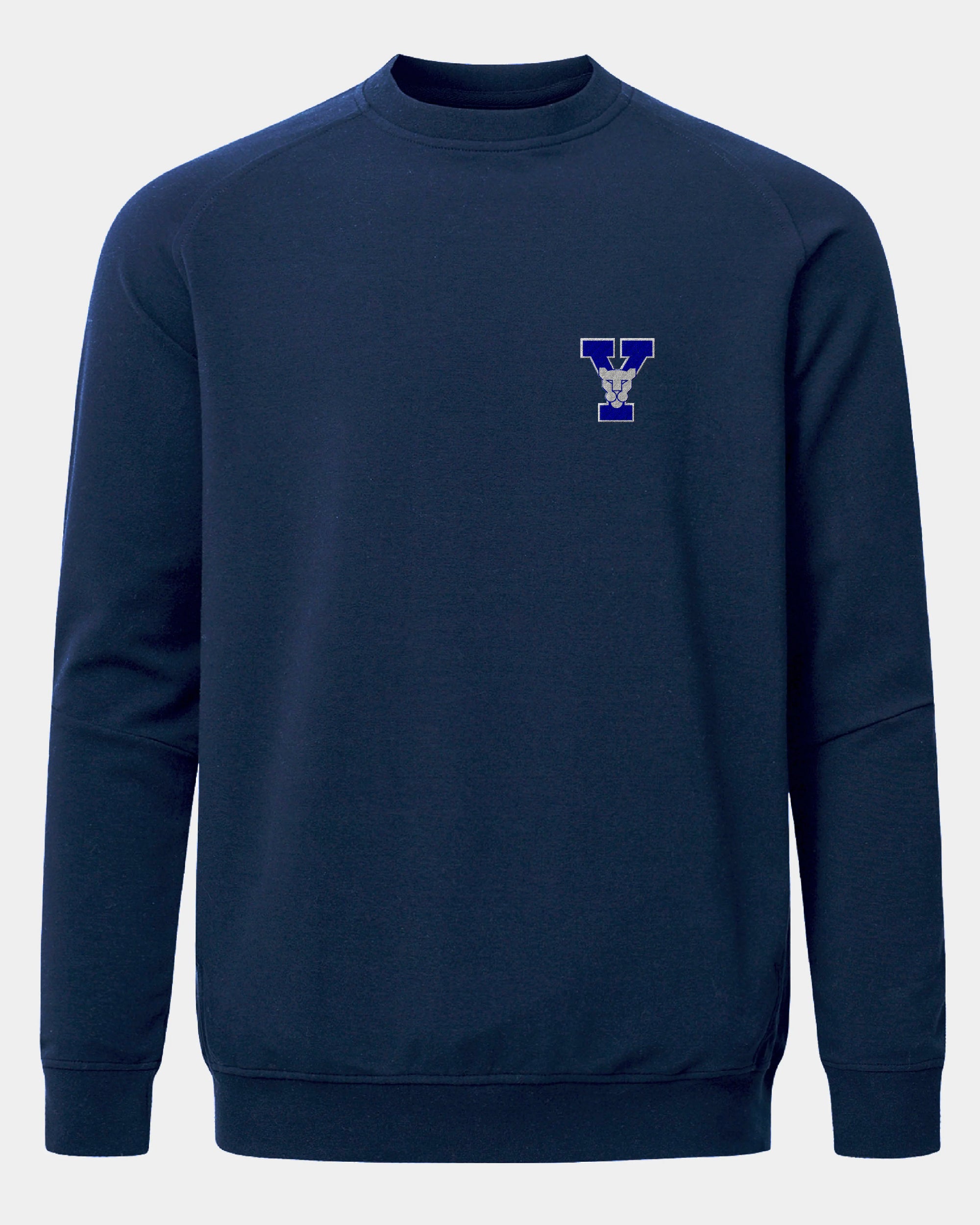 BYU Meridian Heather Navy Crewneck