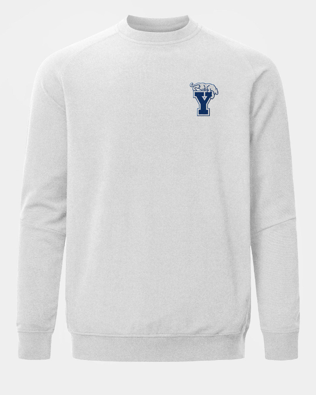 BYU Meridian Heather Grey Crewneck