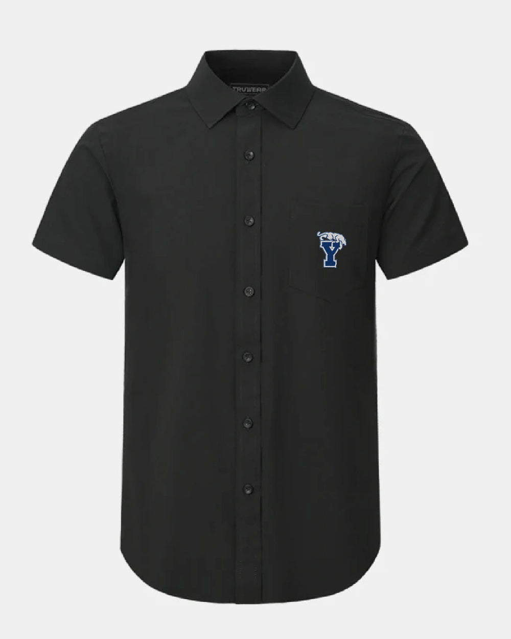 BYU Phenom Classic Black Short Sleeve Dress Shirt