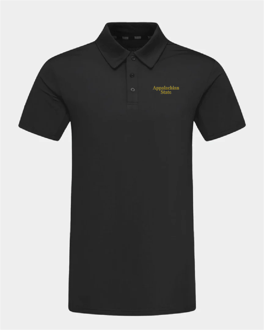 App State Crest 2.0 Black Polo