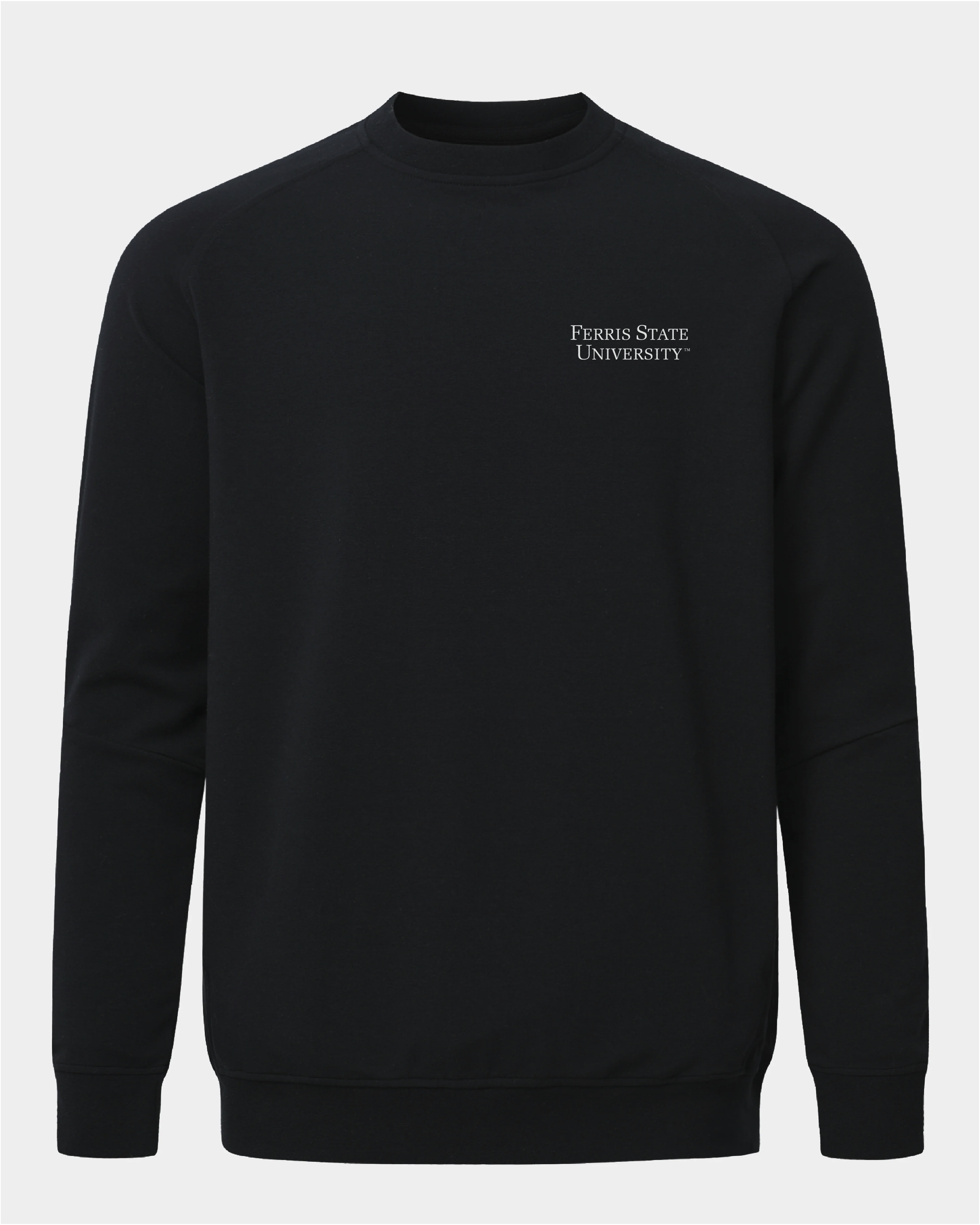 Ferris State Meridian Black Crewneck