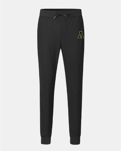 App State Peak Black Joggers
