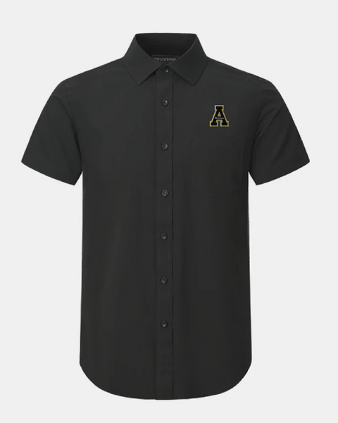 App State Phenom Classic Black Short Sleeve Dress Shirt