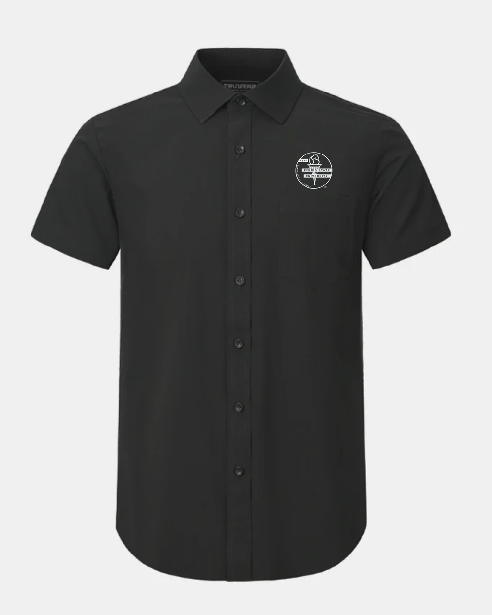 Ferris State Phenom Classic Black Short Sleeve Dress Shirt