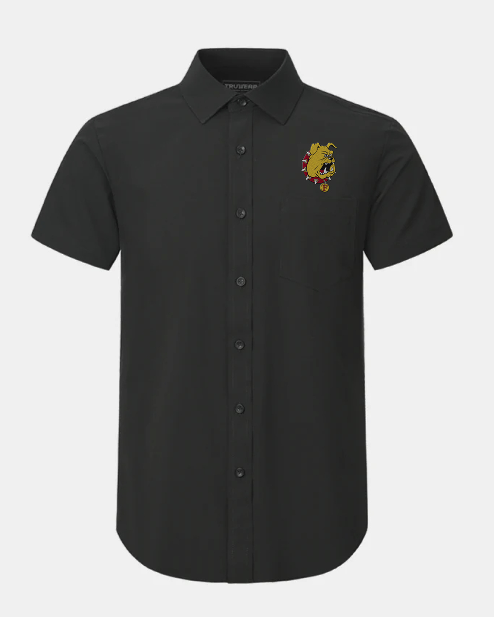 Ferris State Phenom Classic Black Short Sleeve Dress Shirt