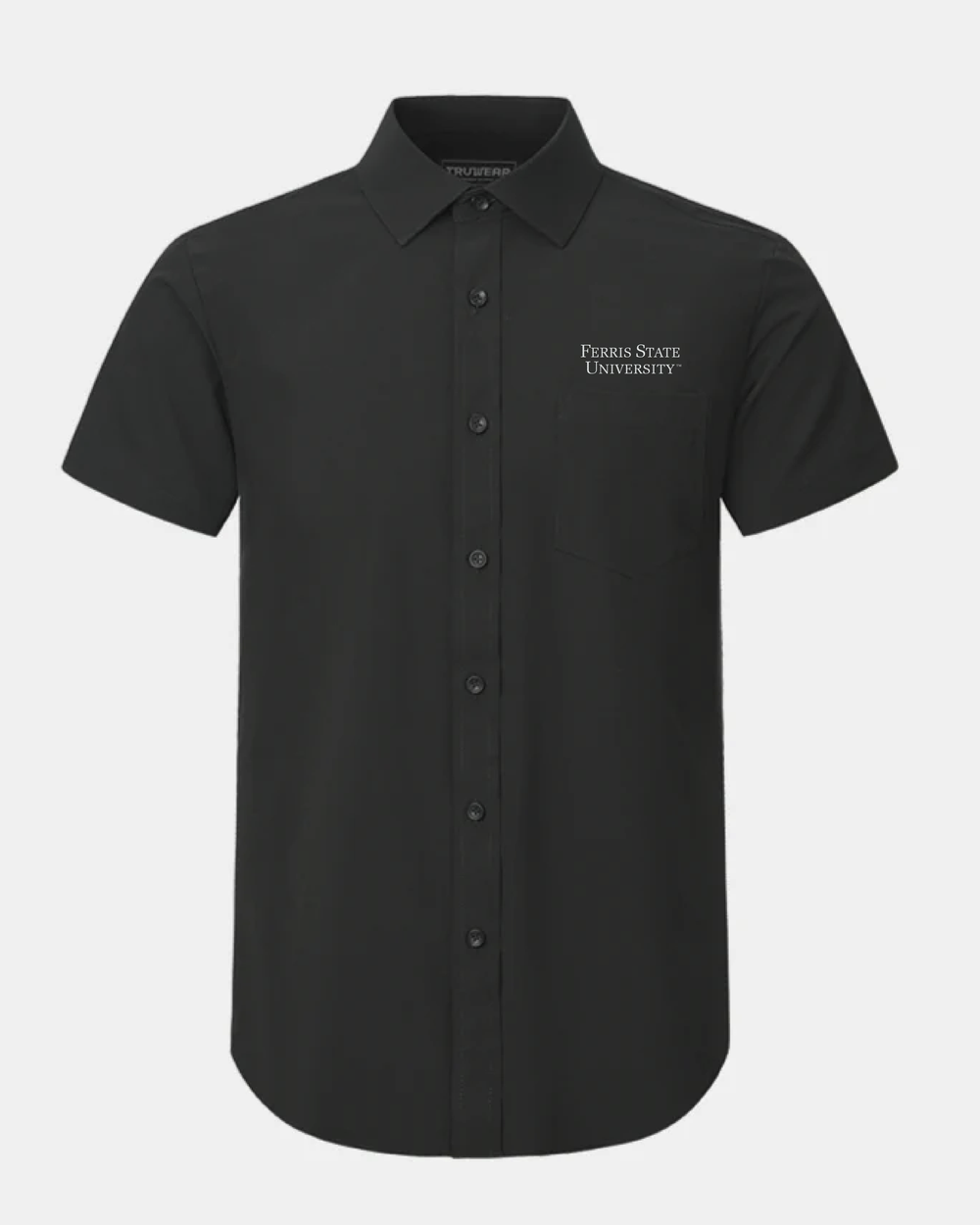 Ferris State Phenom Classic Black Short Sleeve Dress Shirt
