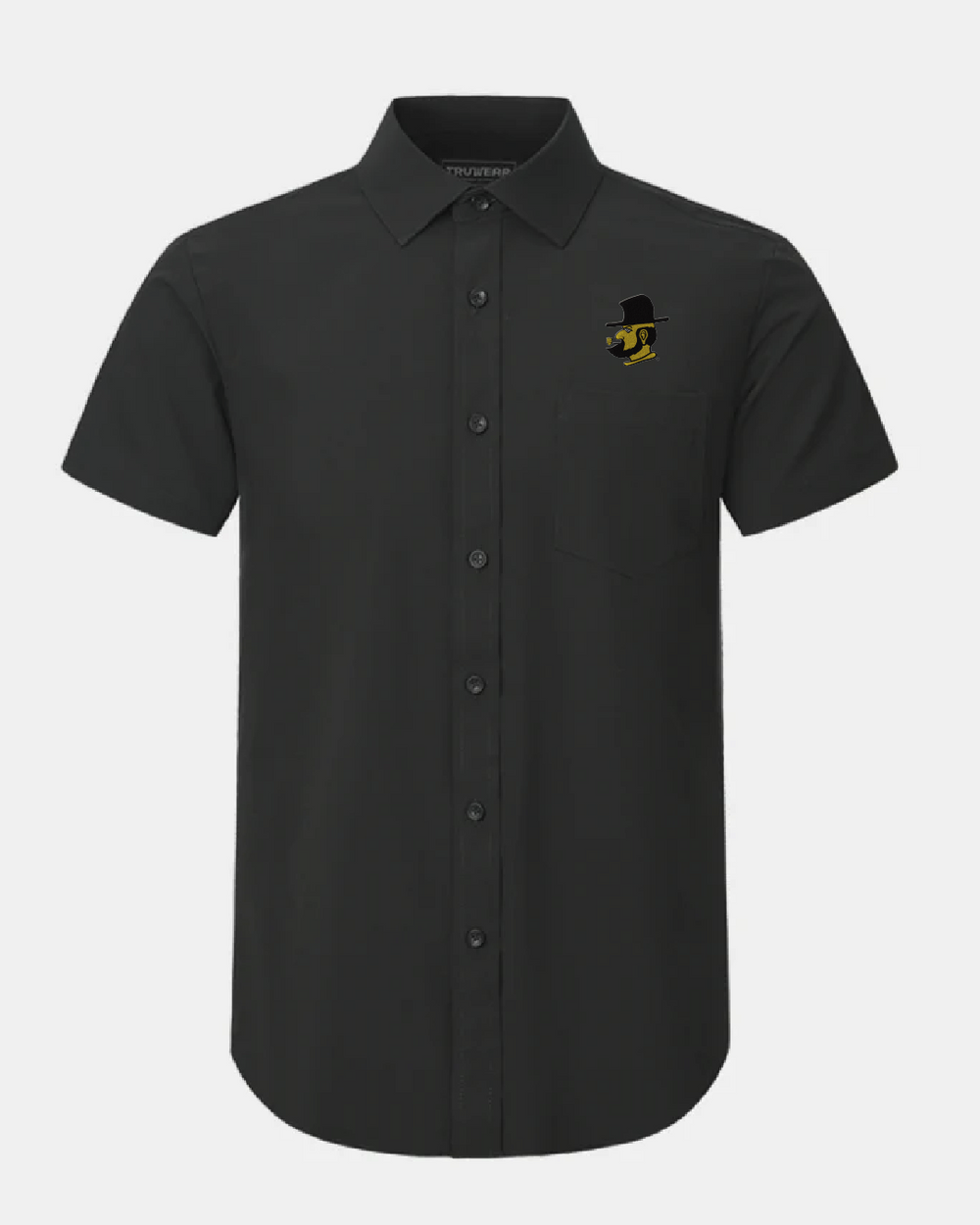 App State Phenom Classic Black Short Sleeve Dress Shirt