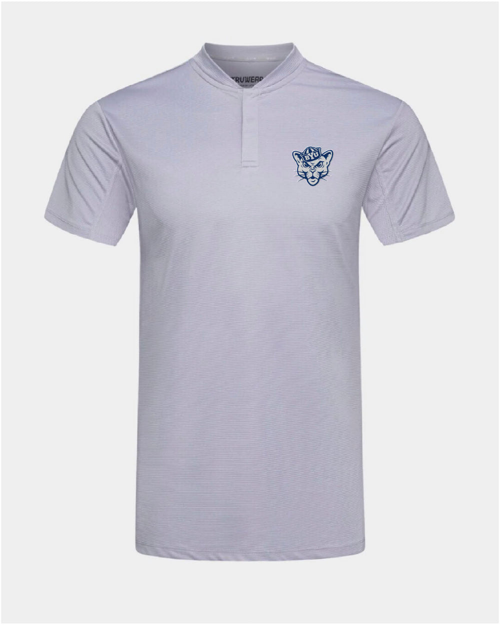 BYU Pinnacle Light Grey Polo 2.0