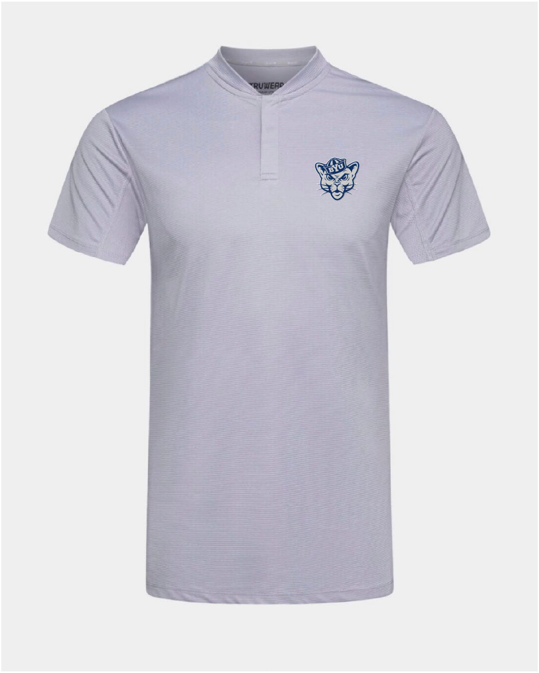 BYU Pinnacle Light Grey Polo 2.0