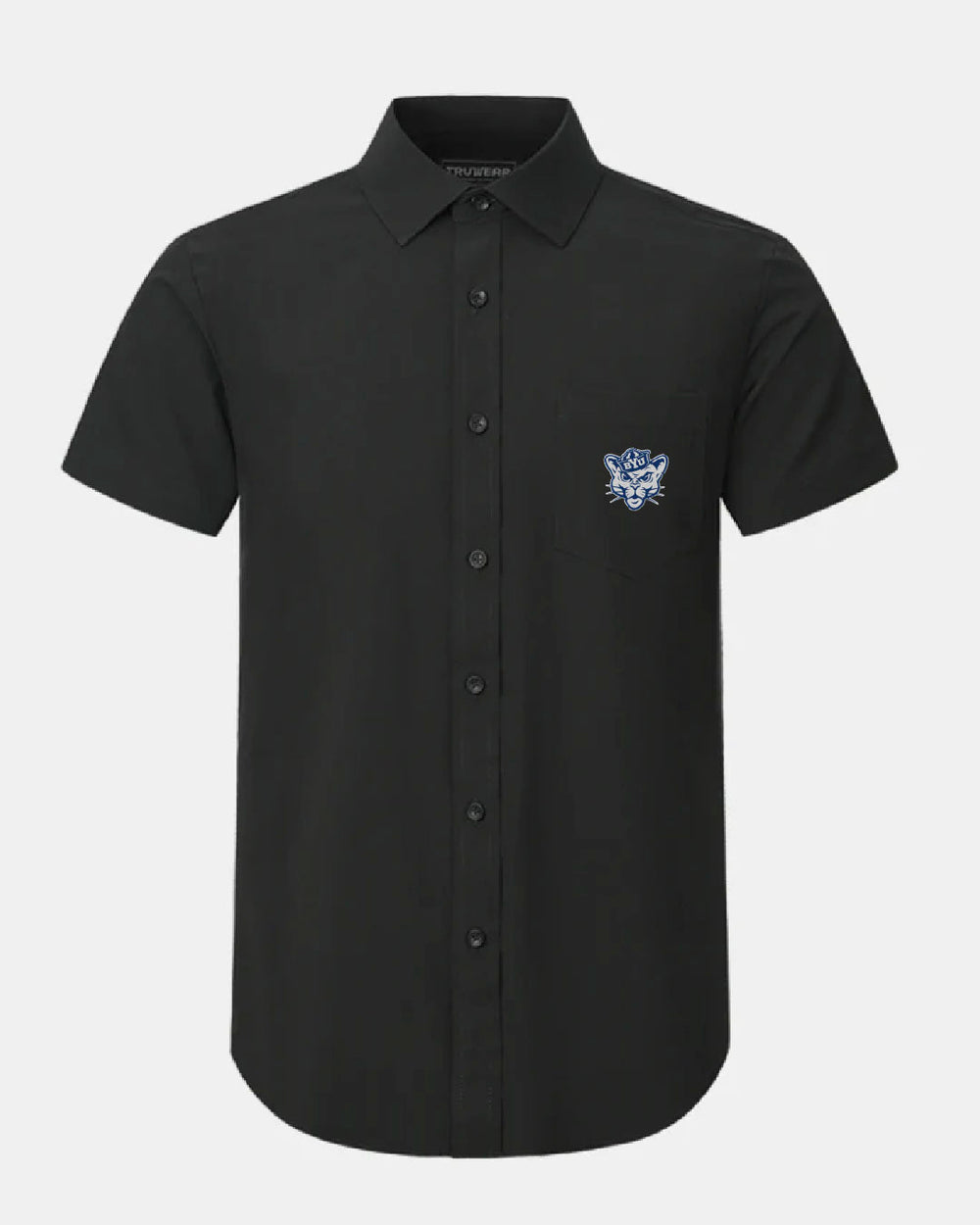 BYU Phenom Classic Black Short Sleeve Dress Shirt