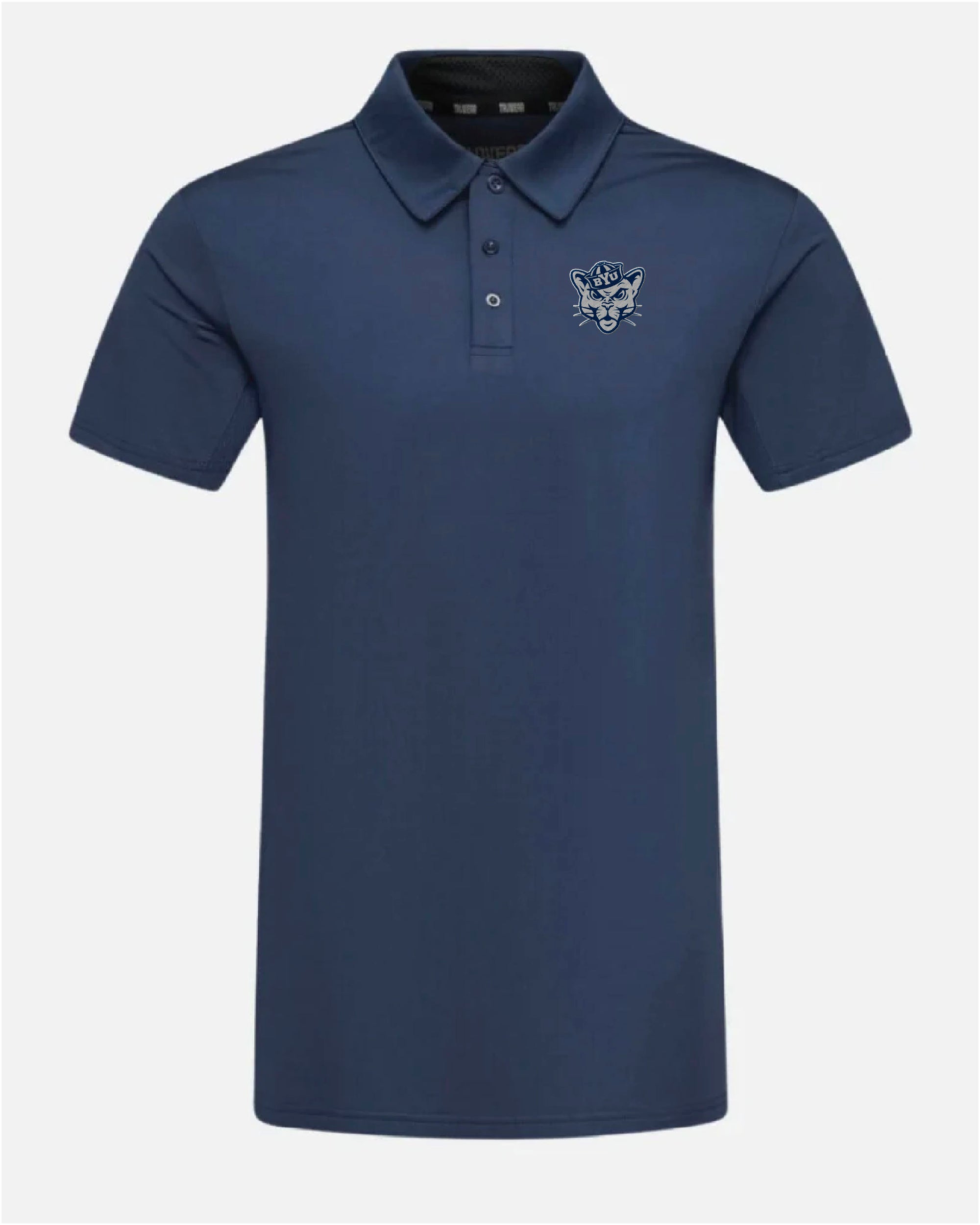 BYU Crest 2.0 Navy Blue Polo