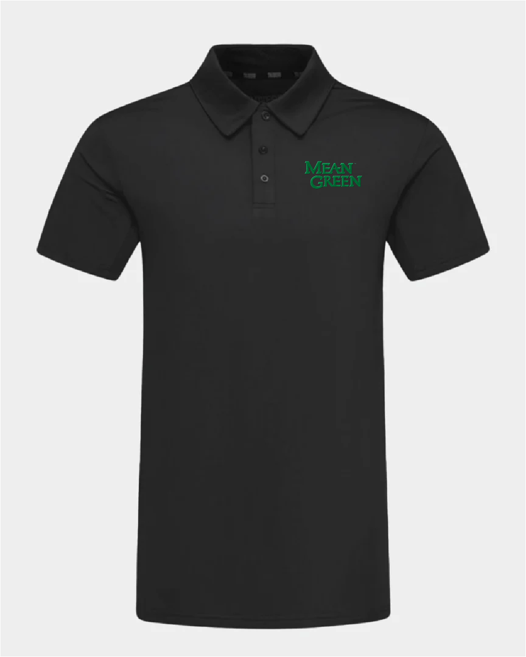North Texas Crest 2.0 Black Polo