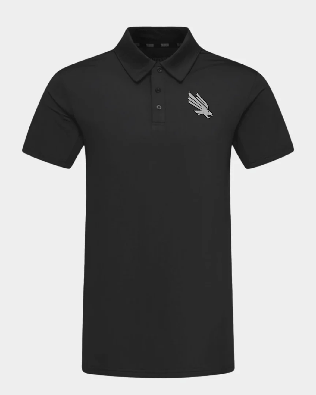 North Texas Crest 2.0 Black Polo