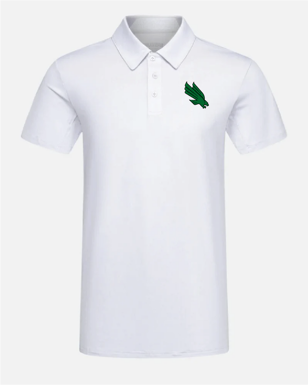 North Texas Crest 2.0 Light Grey Polo