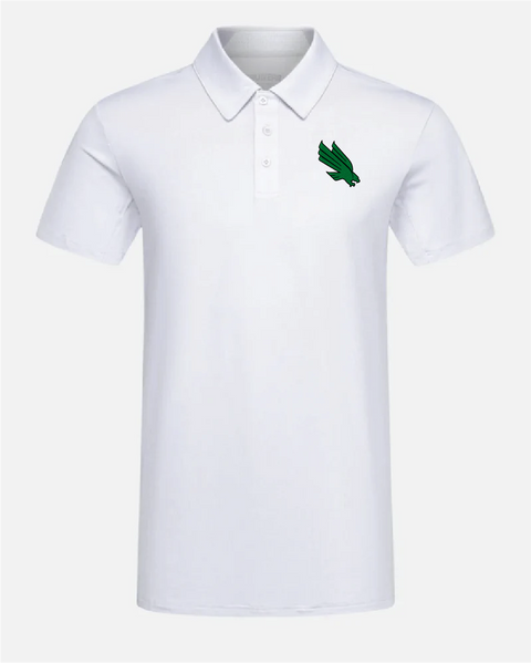 North Texas Crest 2.0 Light Grey Polo