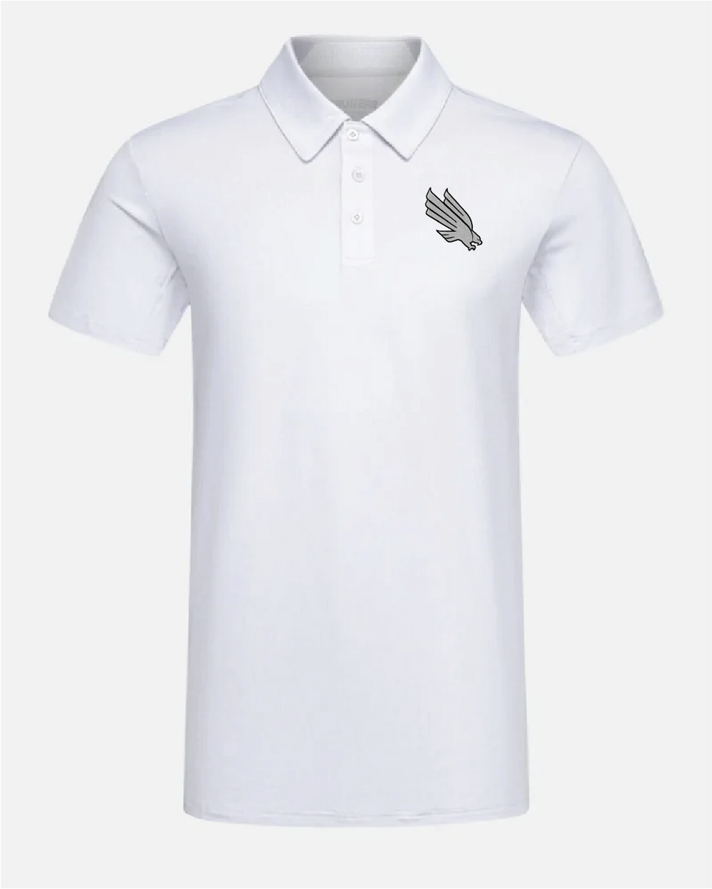 North Texas Crest 2.0 Light Grey Polo