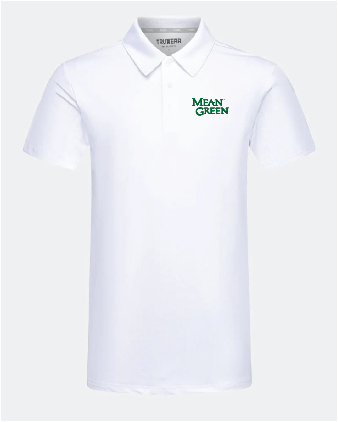 North Texas Crest 2.0 White Polo