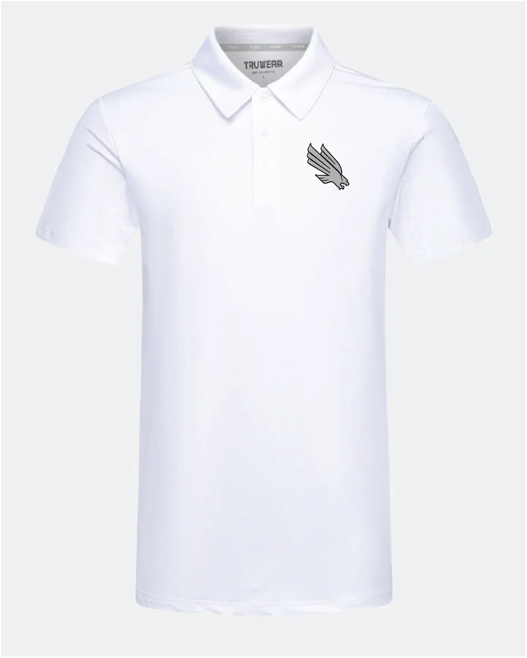 North Texas Crest 2.0 White Polo