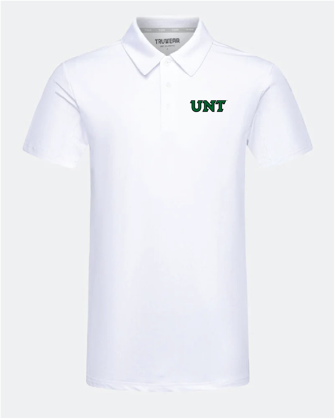 North Texas Crest 2.0 White Polo