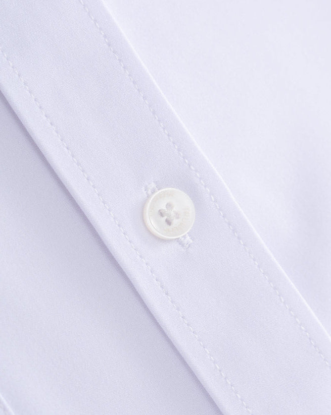 Phenom Professional White Long Sleeve Men's Dress Shirt