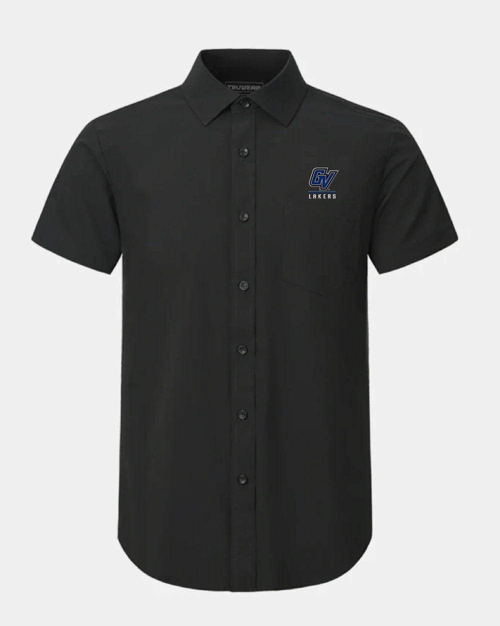 GVSU Phenom Classic Black Short Sleeve Dress Shirt