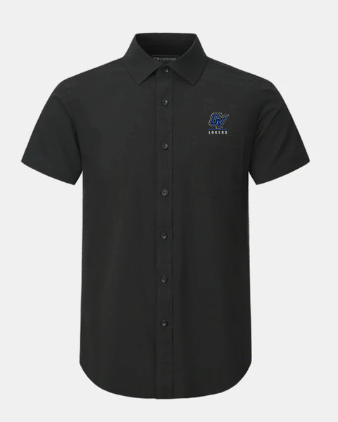 GVSU Phenom Classic Black Short Sleeve Dress Shirt