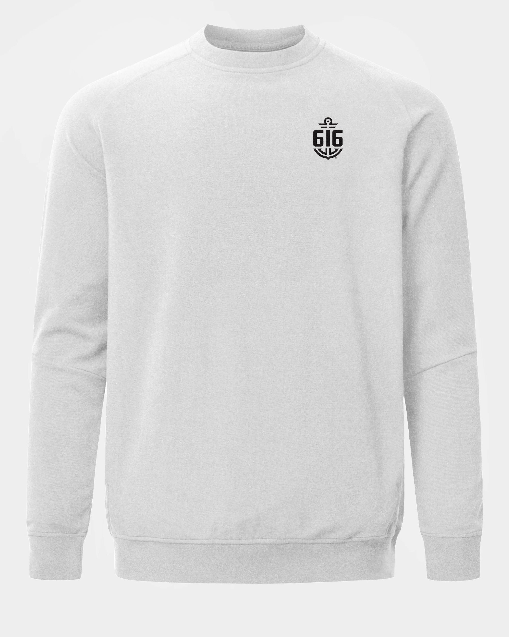 GVSU Meridian Heather Grey Crewneck