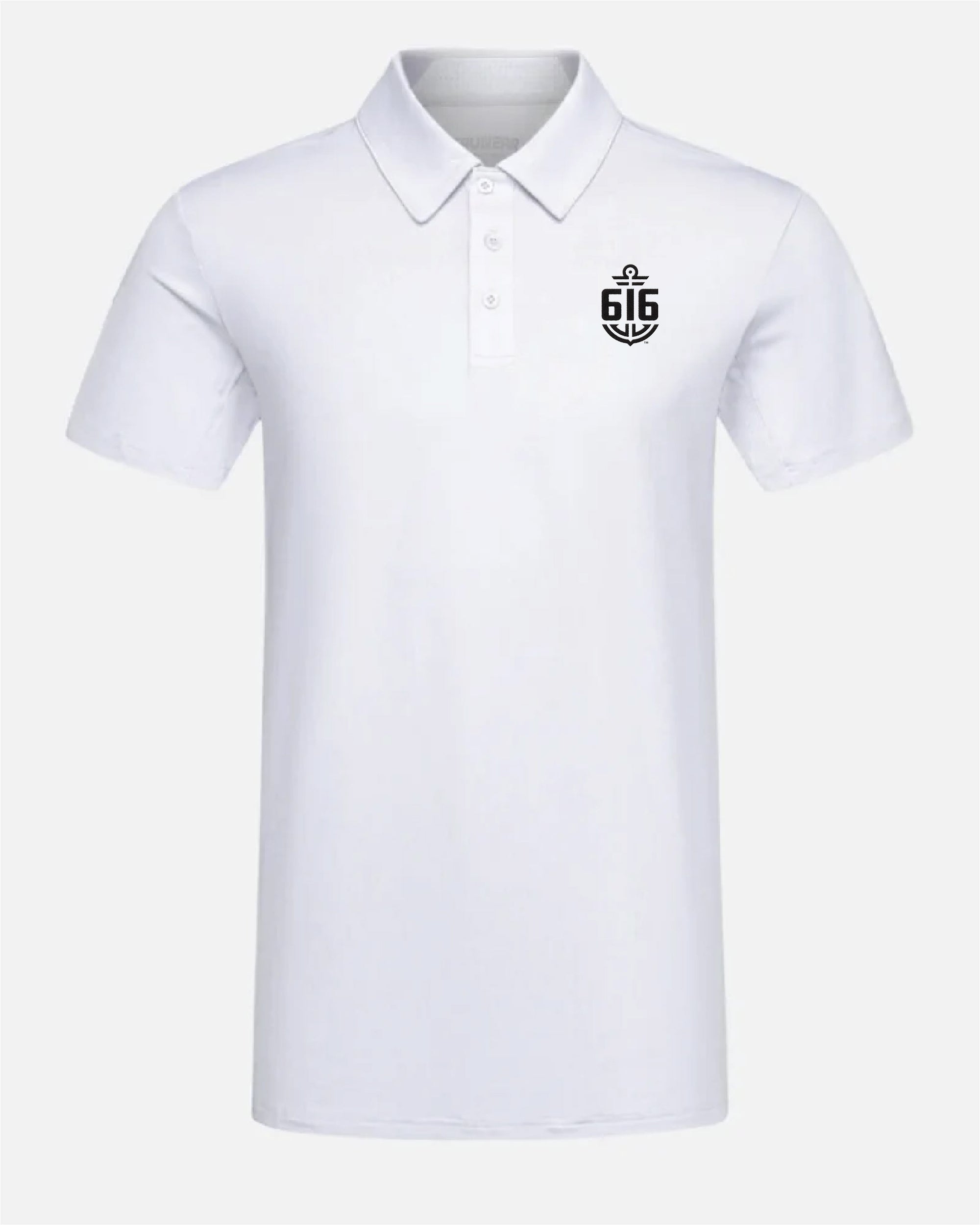GVSU Crest 2.0 Light Grey Polo