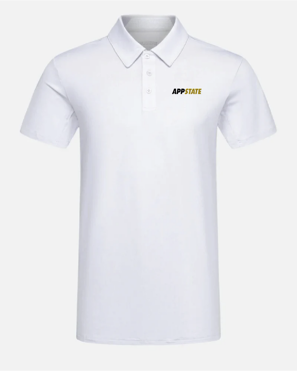 App State Crest 2.0 Light Grey Polo