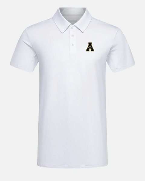 App State Crest 2.0 Light Grey Polo