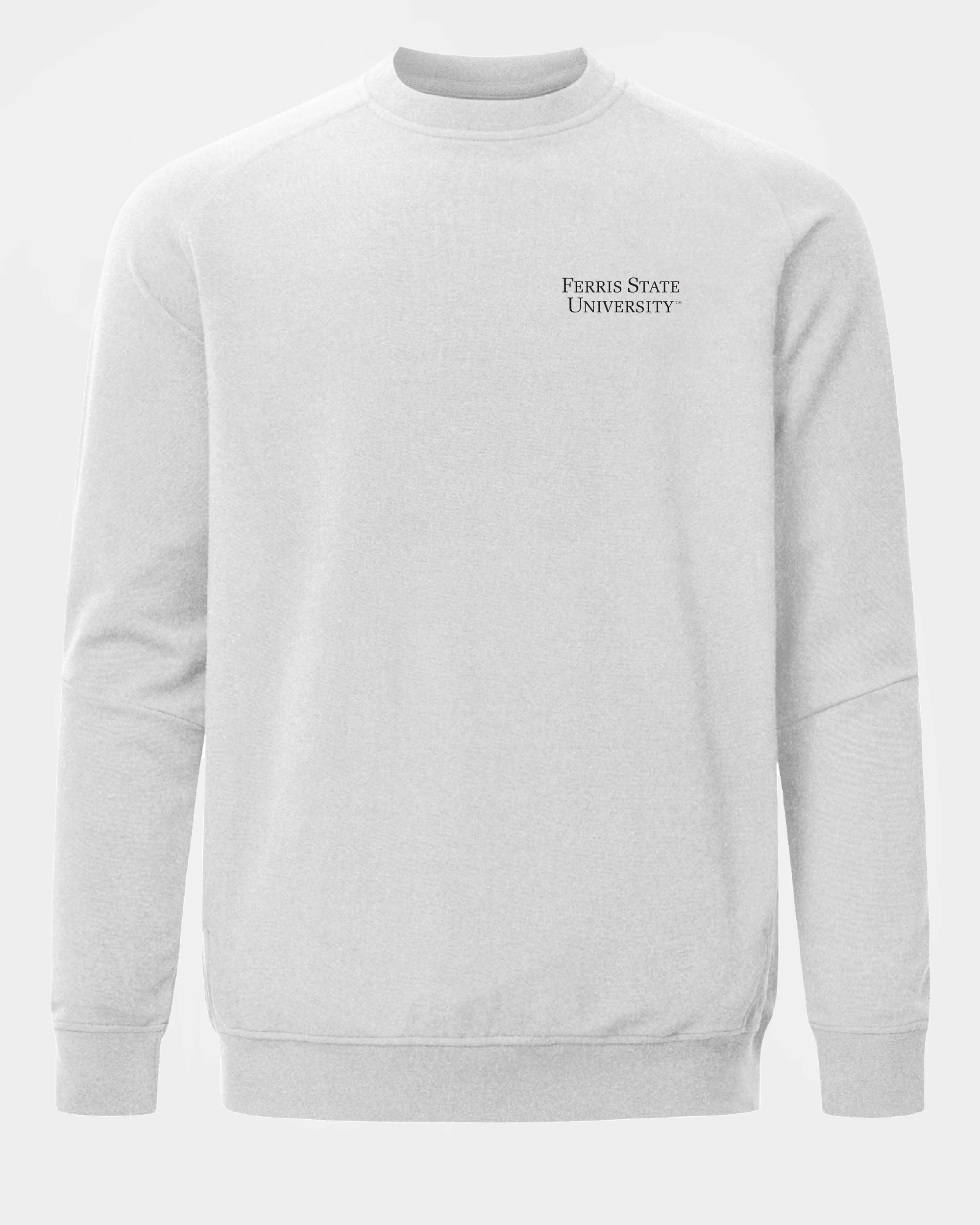 Ferris State Meridian Heather Grey Crewneck