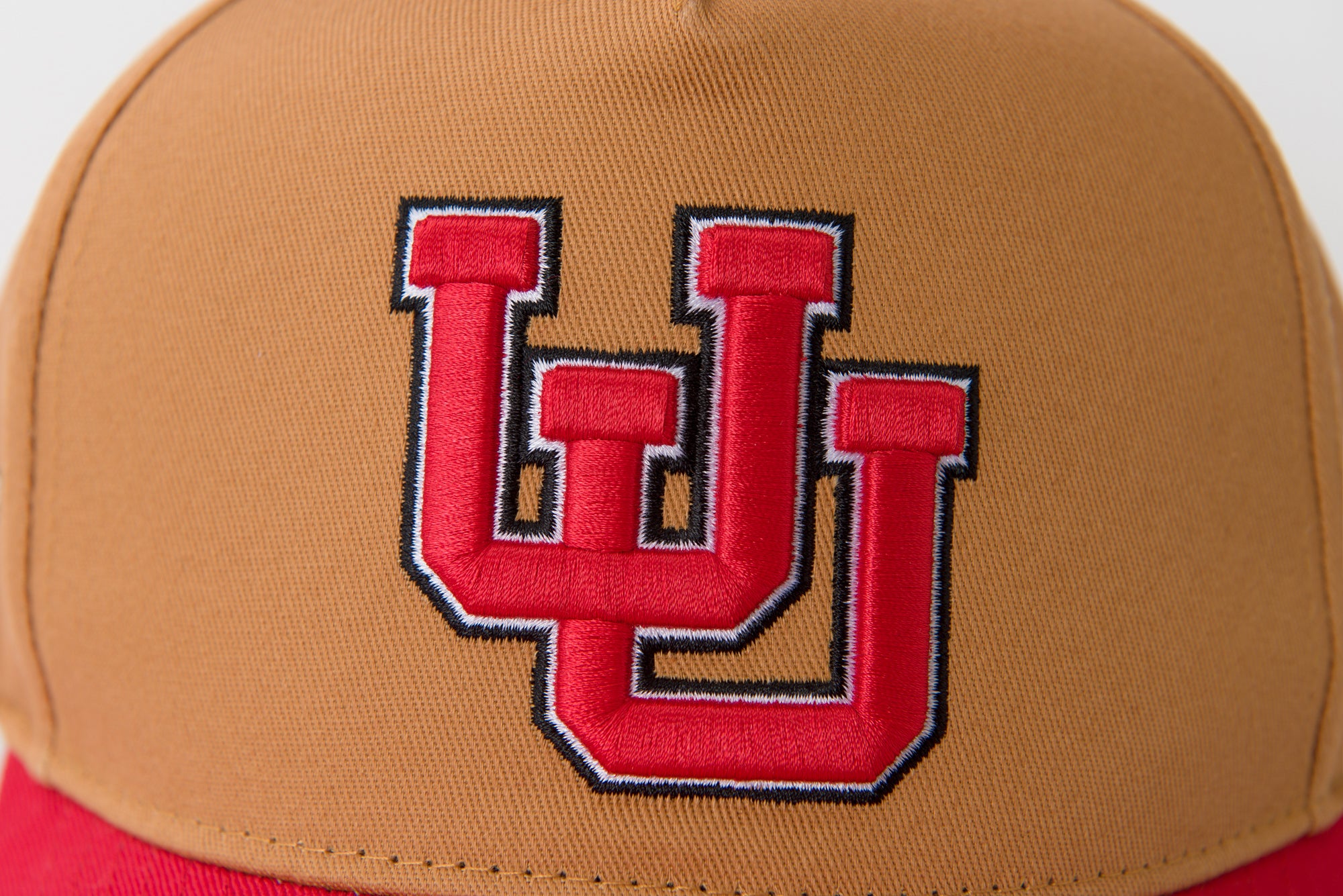 UofU Fade Hat Tan Red