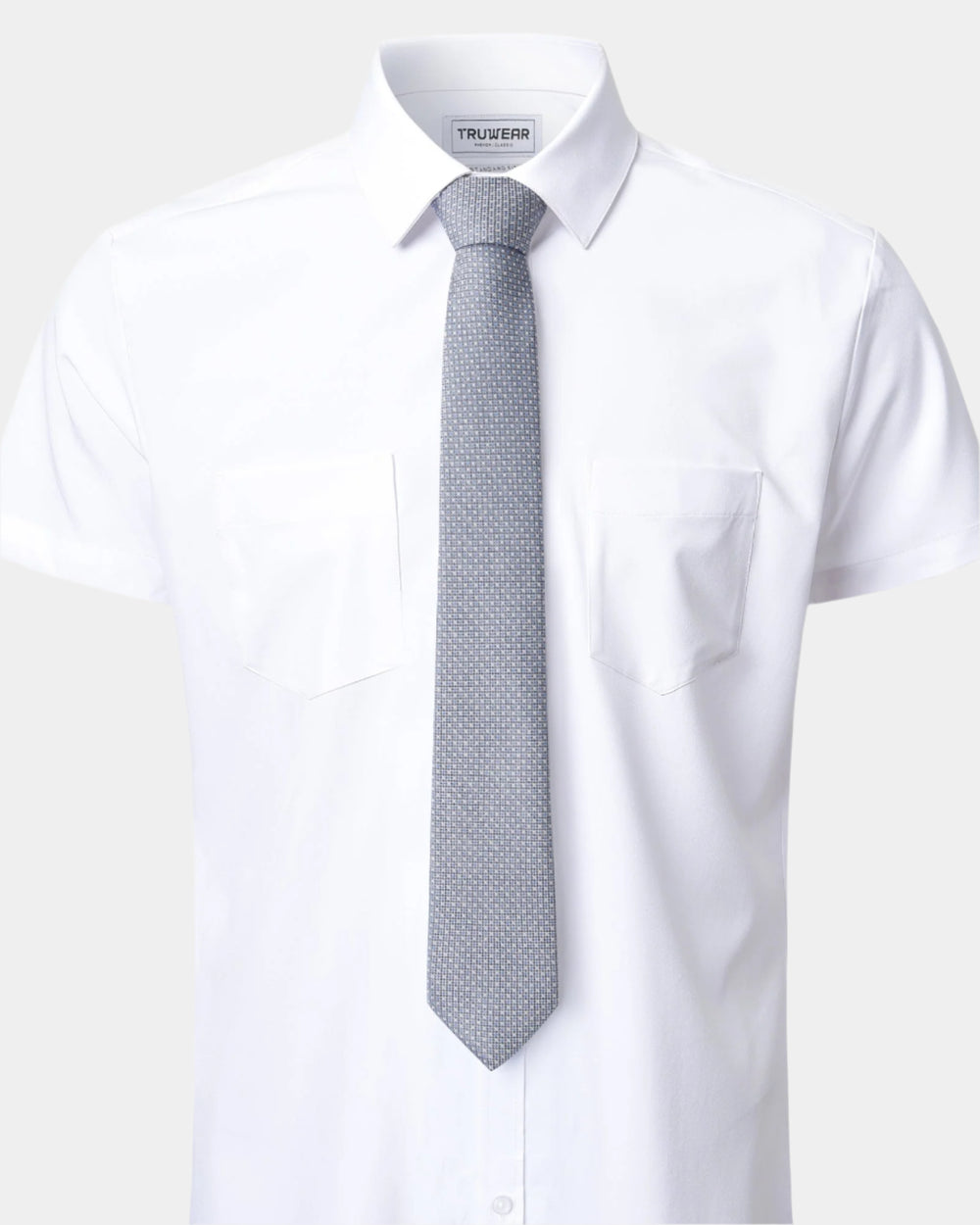 Multi-Dot Tie Charcoal