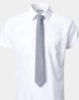 Multi-Dot Tie Charcoal