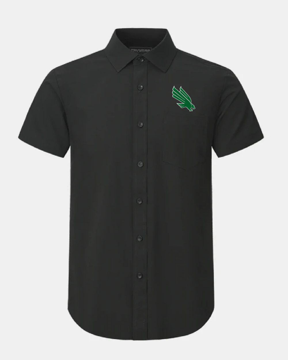 North Texas Phenom Classic Black Short Sleeve Dress Shirt