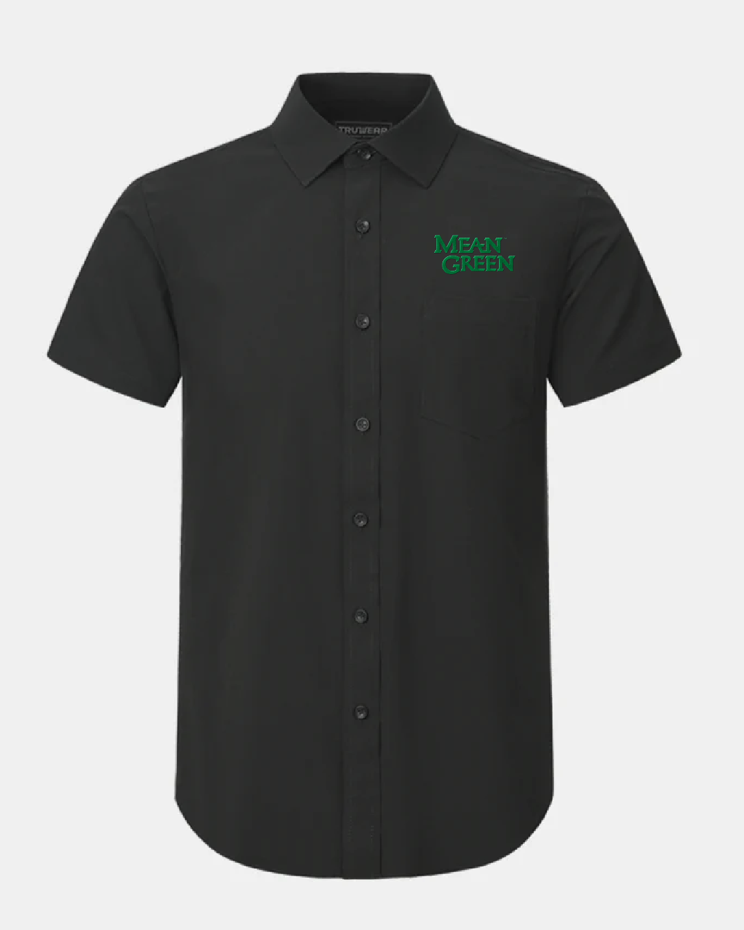 North Texas Phenom Classic Black Short Sleeve Dress Shirt