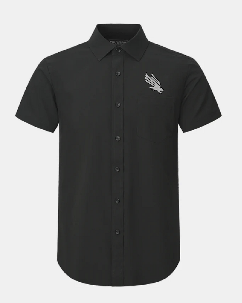 North Texas Phenom Classic Black Short Sleeve Dress Shirt