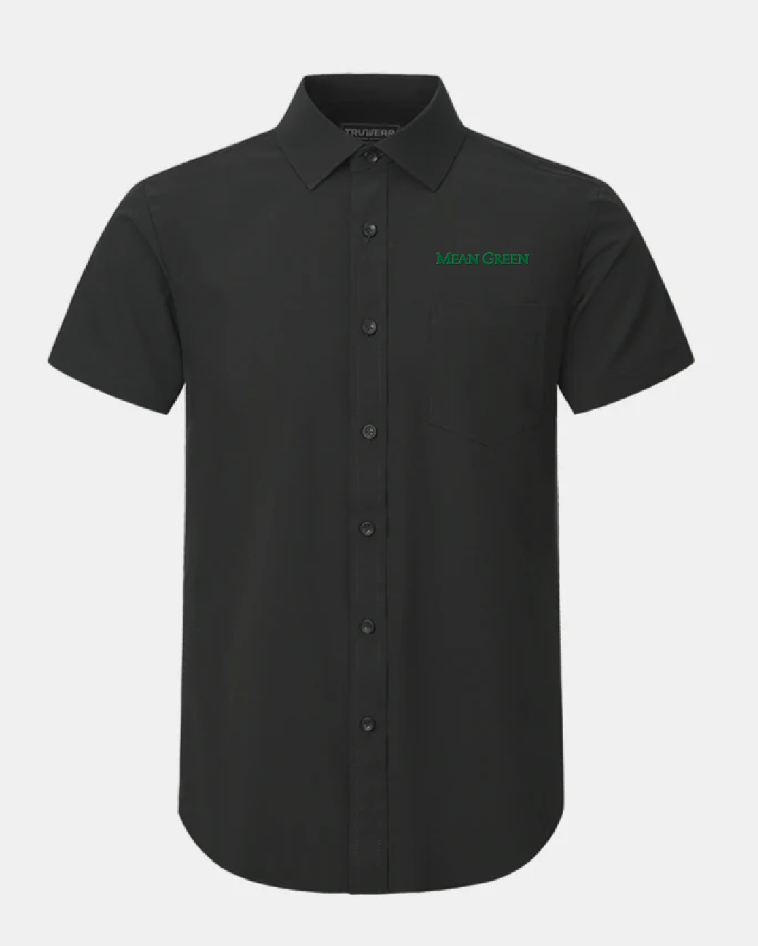 North Texas Phenom Classic Black Short Sleeve Dress Shirt