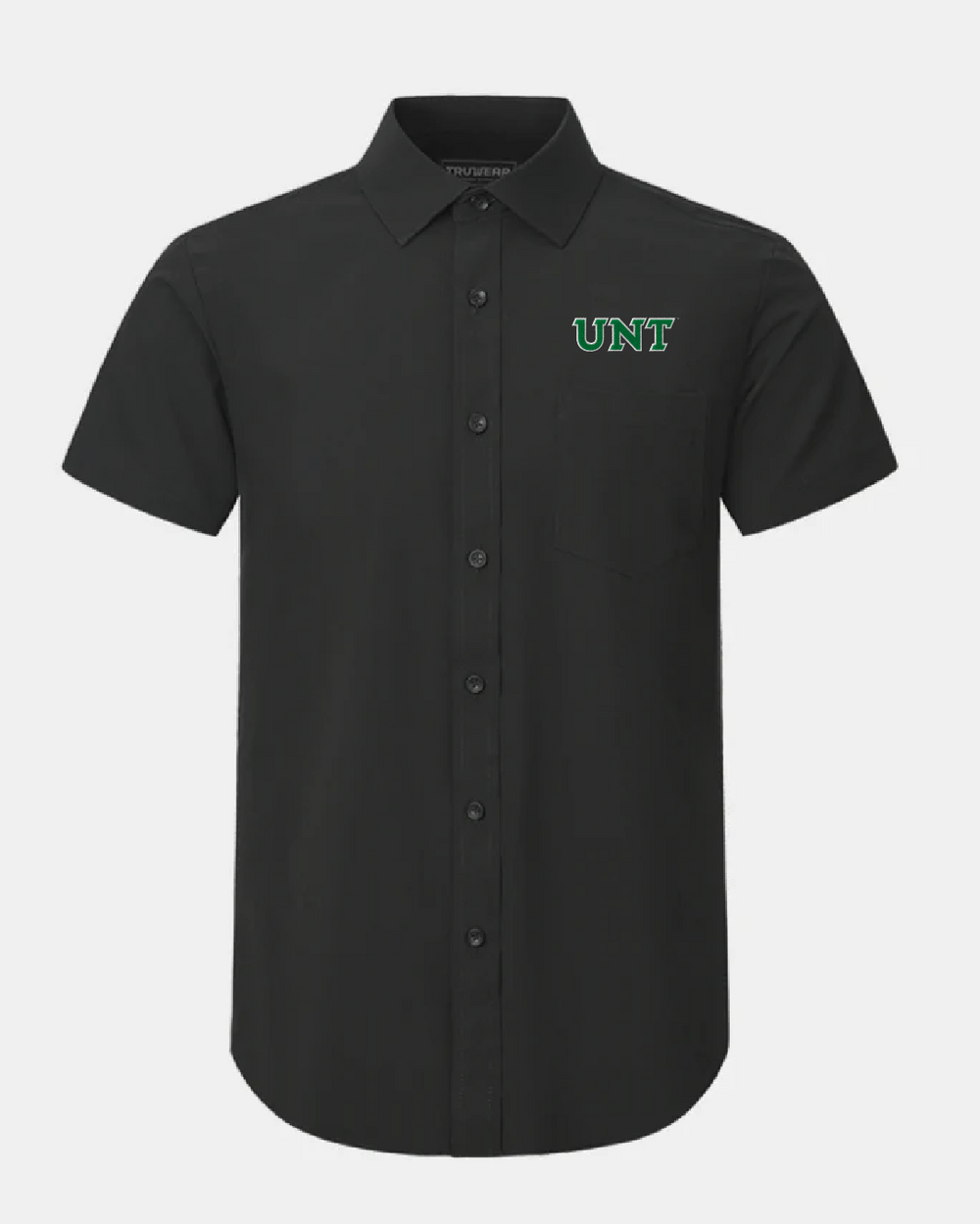 North Texas Phenom Classic Black Short Sleeve Dress Shirt