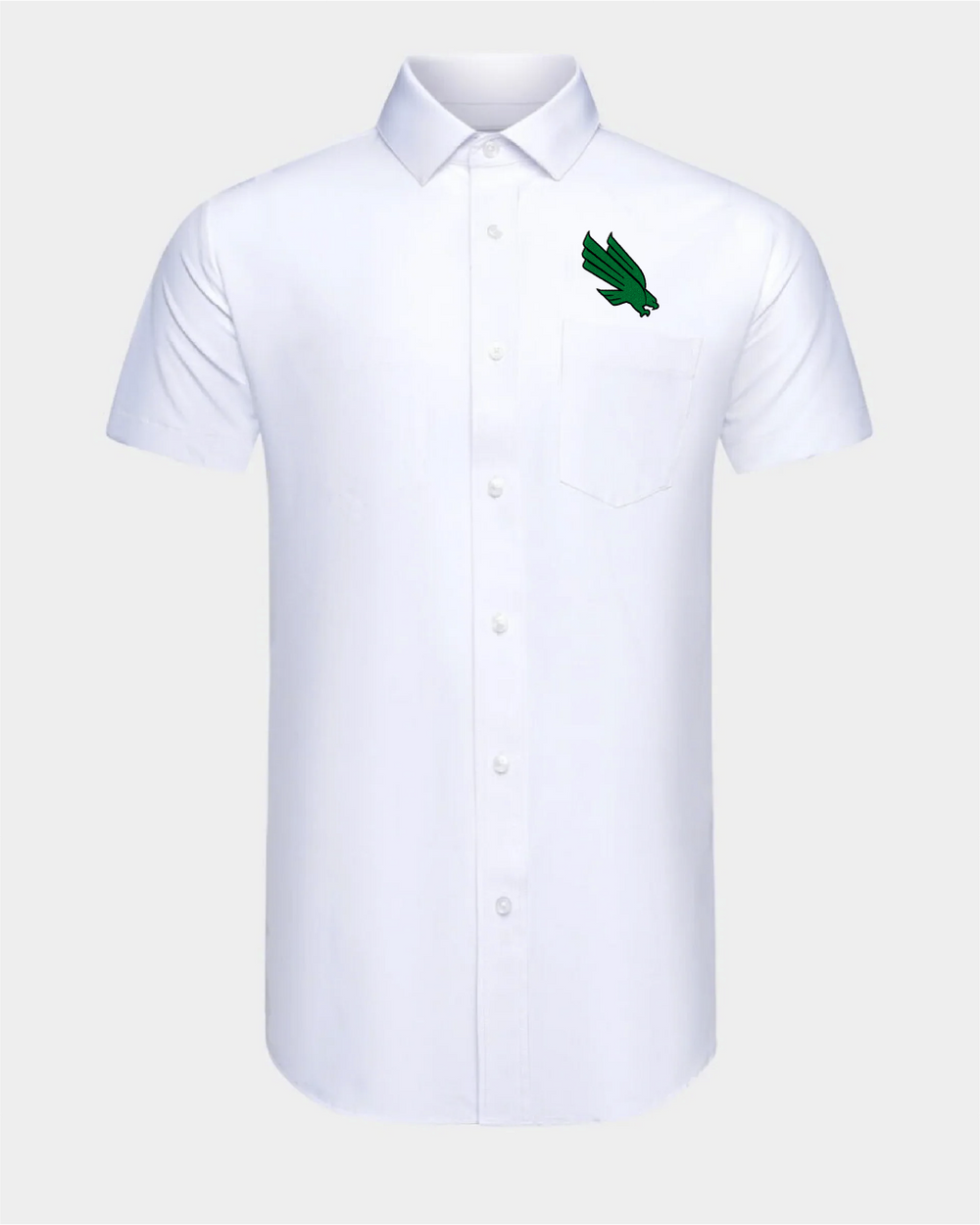 North Texas Phenom Classic White Short Sleeve Dress Shirt