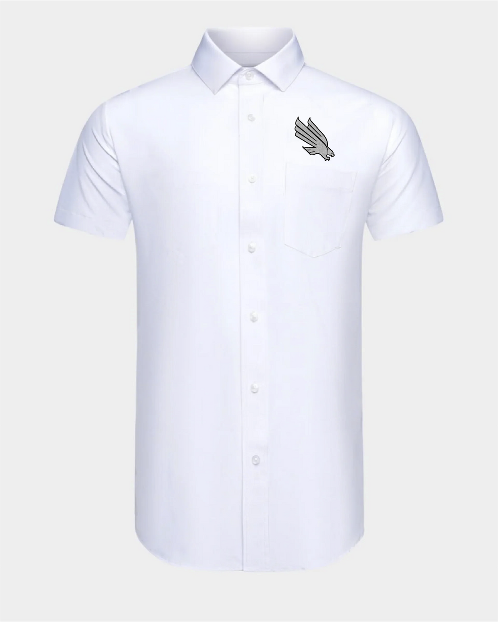 North Texas Phenom Classic White Short Sleeve Dress Shirt