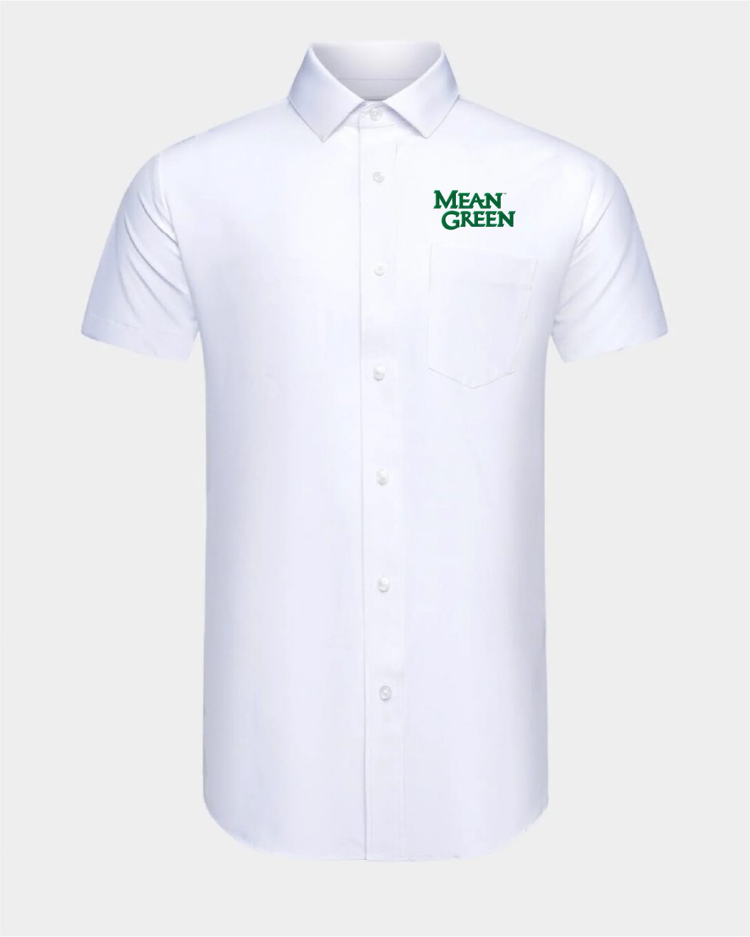 North Texas Phenom Classic White Short Sleeve Dress Shirt