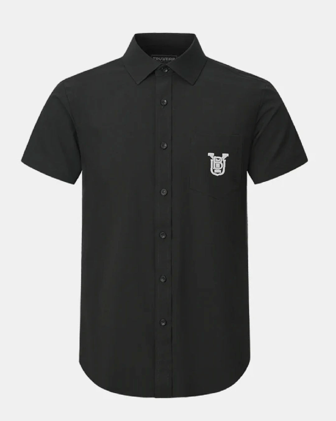 BYU Phenom Classic Black Short Sleeve Dress Shirt