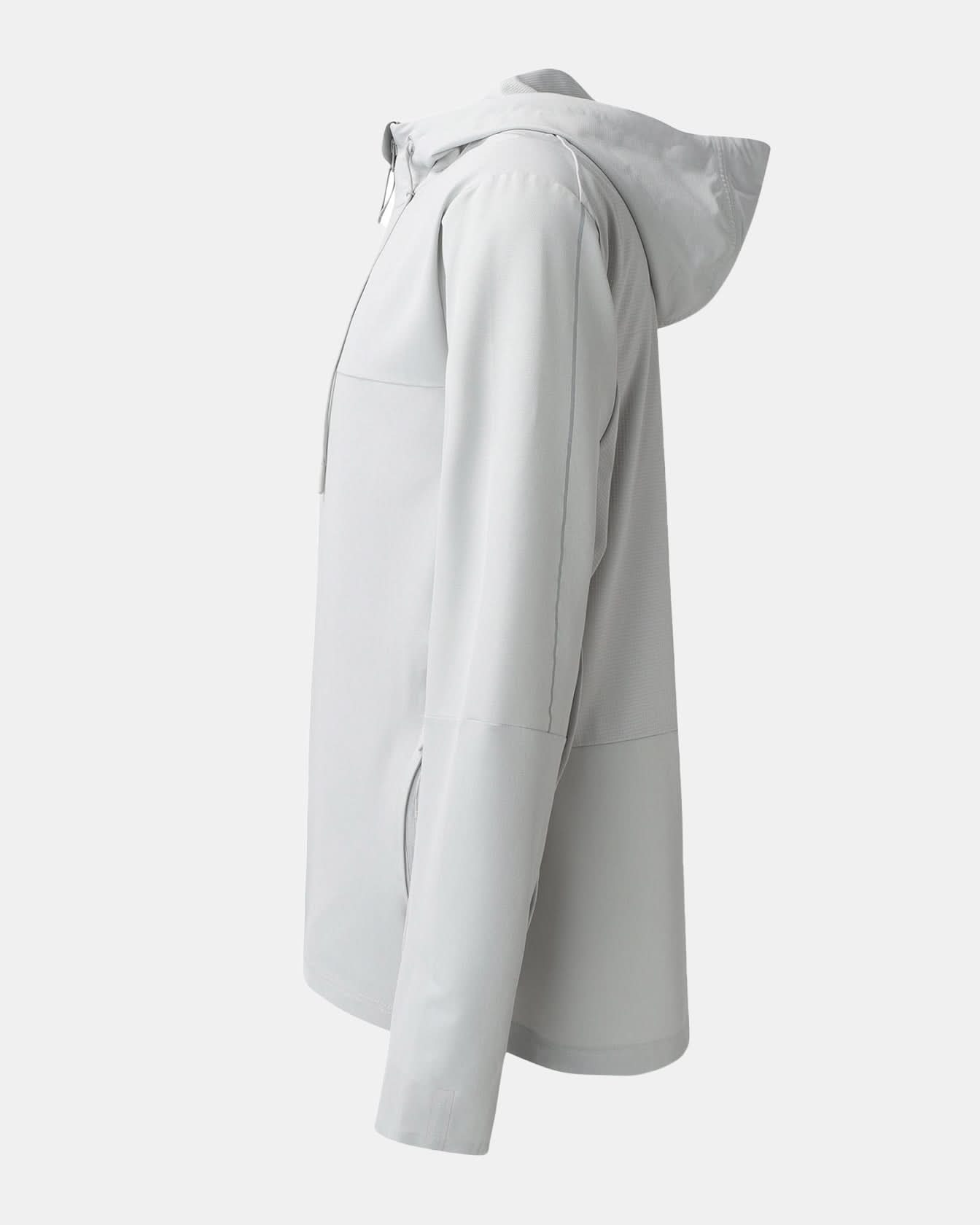 UofU Expedition Performance Fabric Jacket Light Grey