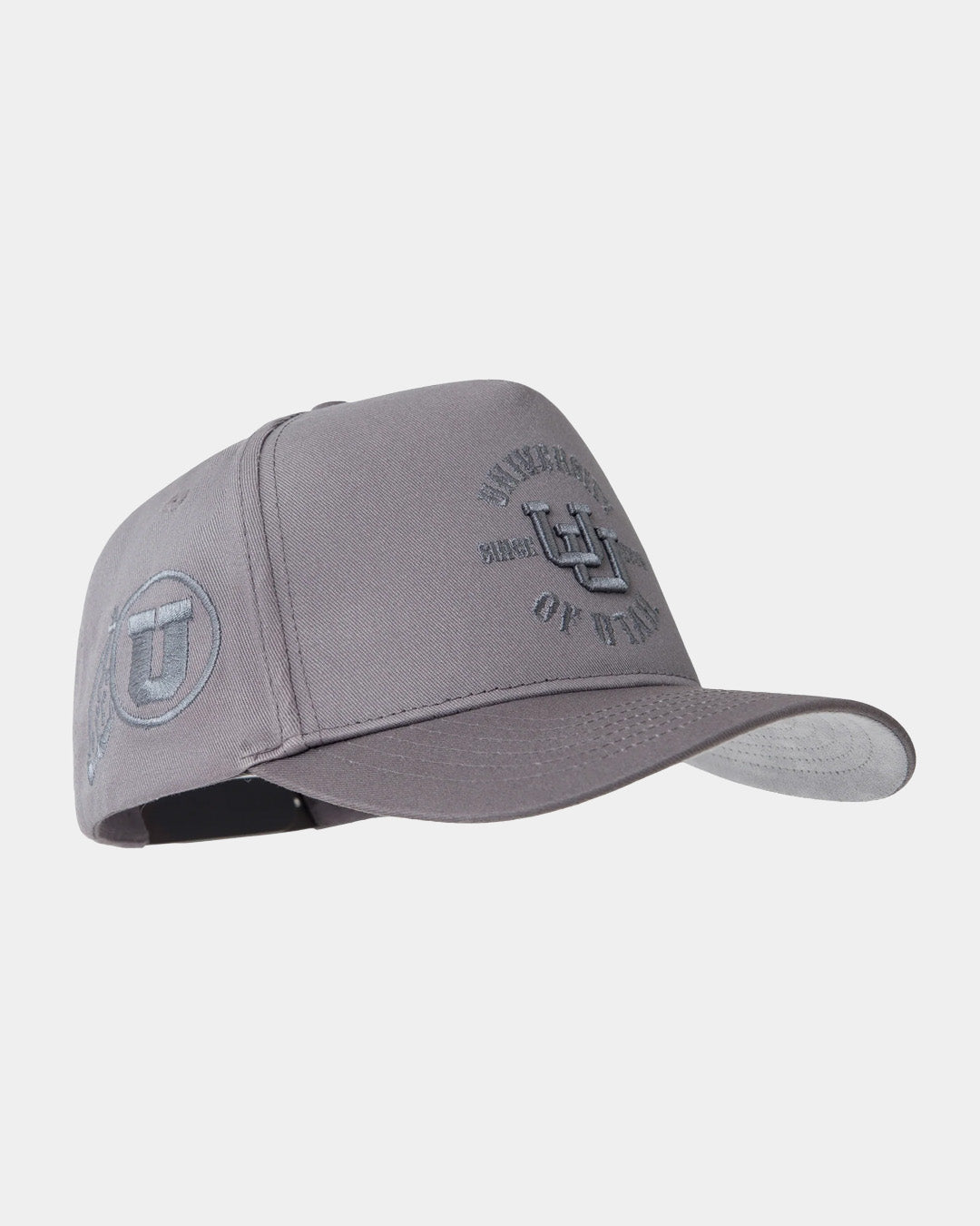 UofU Fade Hat Grey Round