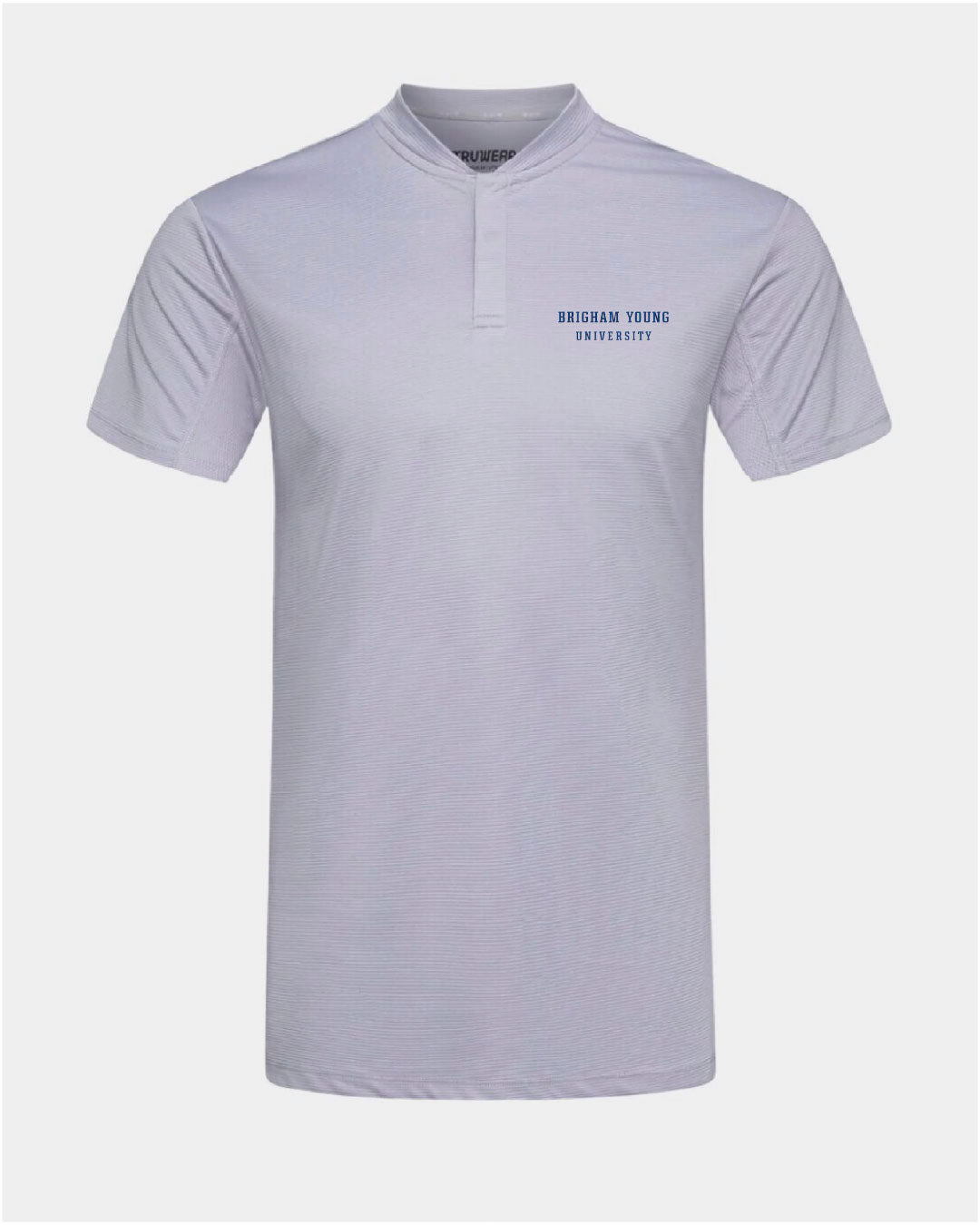 BYU Pinnacle Light Grey Polo 2.0