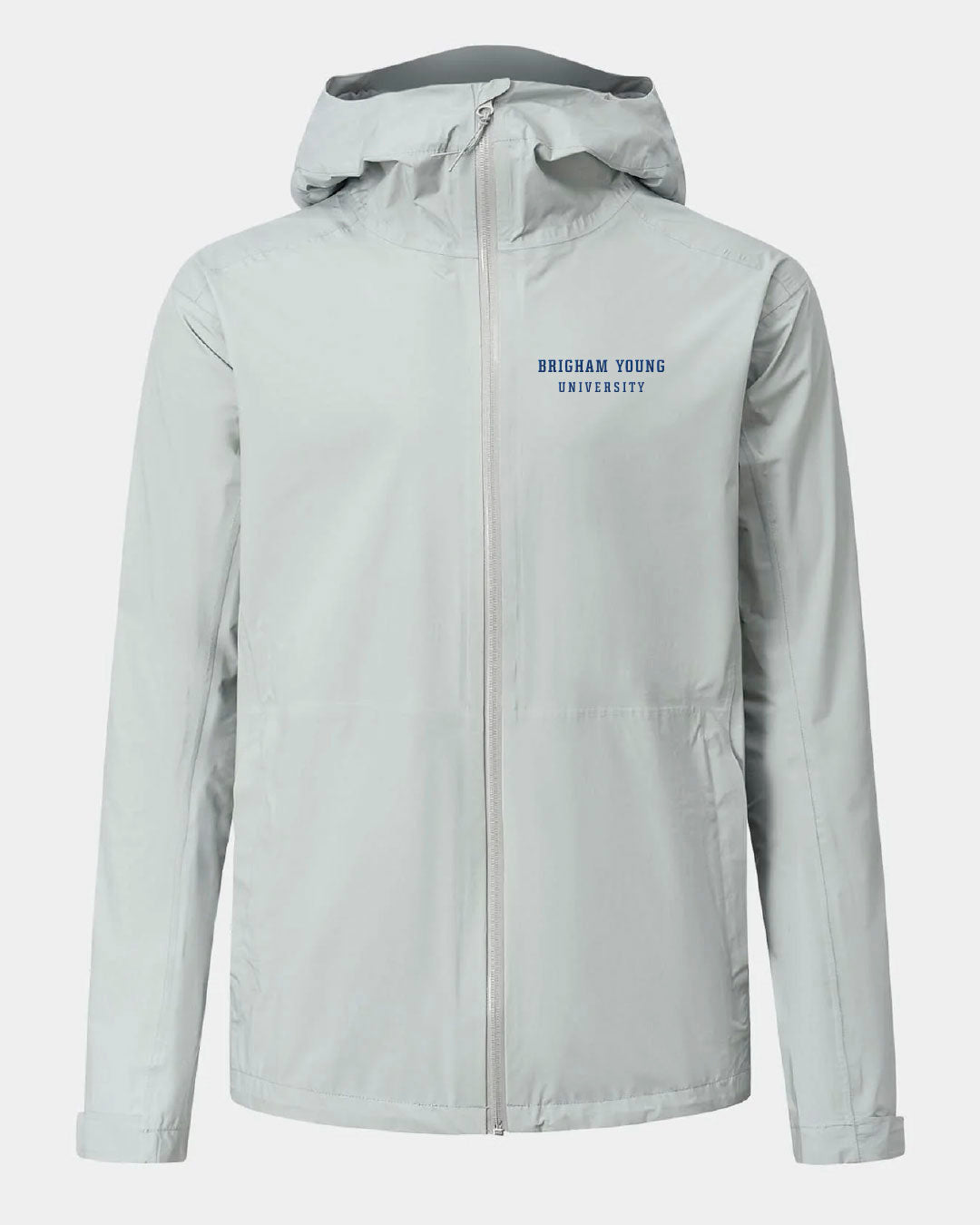 BYU Voyage Rain Jacket Light Grey