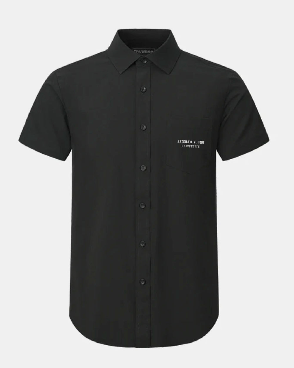 BYU Phenom Classic Black Short Sleeve Dress Shirt