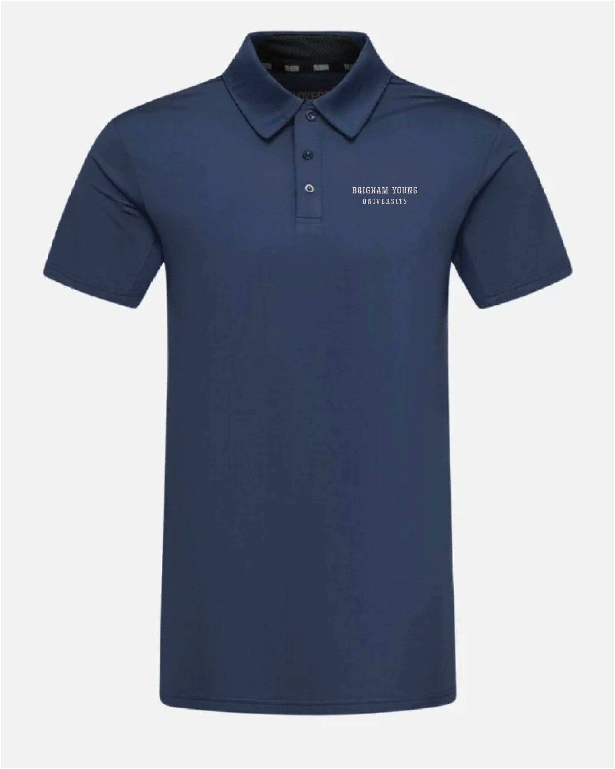 BYU Crest 2.0 Navy Blue Polo