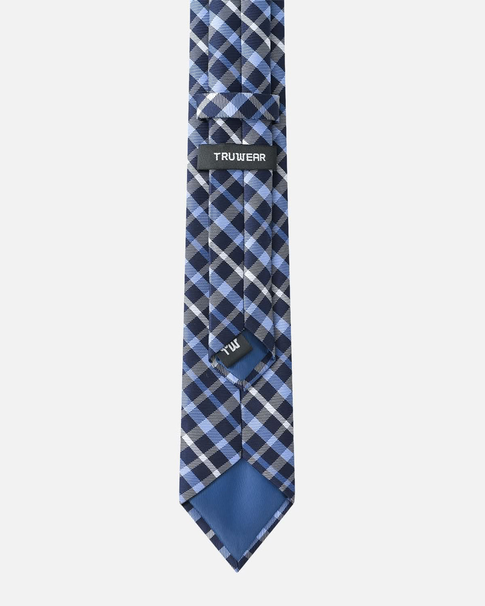 Immortal Powder Blue & Navy Striped Tie